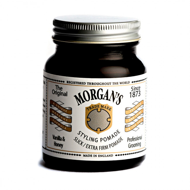 Помада для укладки Morgans Pomade ваниль и мед Экстрасильная фиксация 100 г