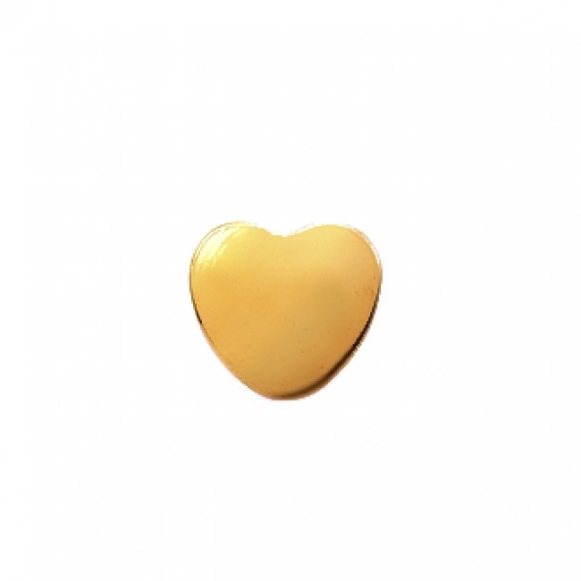 Серьги сердечко 4 мм 7511-0502