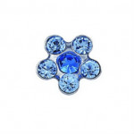 Серьги, лепестки 7512-6399