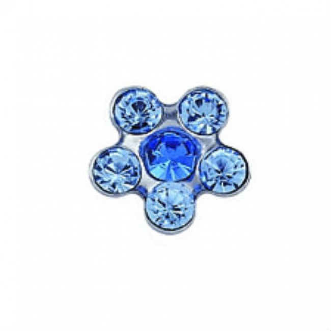 Серьги, лепестки 7512-6399