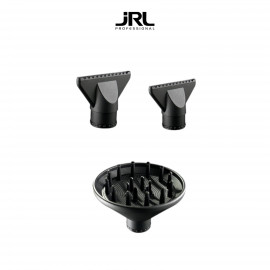 JRL FORTE PRO 2020H Фен для волос белый + 2 термобрашинга BR1-32