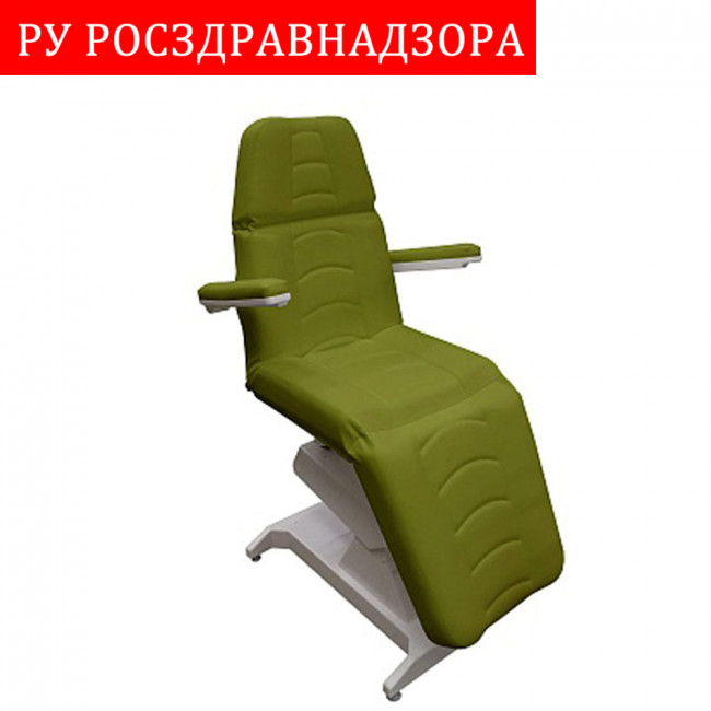 Косметологическое кресло «Ондеви-4» с откидными подлокотниками, беспроводной
