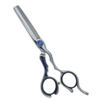 Ножницы парикмахерские KEDAKE 28455-10030-10 DSV/blue Swarovski 5.5, филировочные