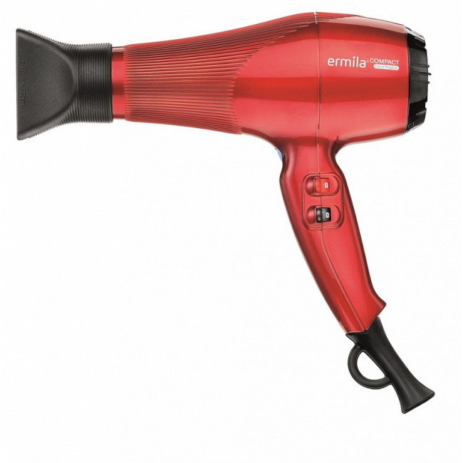 Фен ERMILA Compact tourmaline 4325-0041 Red 2000W