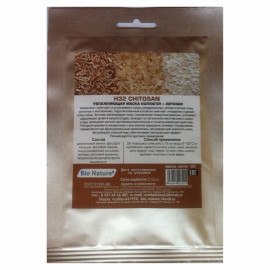 Н32 Увлажняющая альгинатная маска BIO NATURE коллаген + хитозан + РИС (25г)