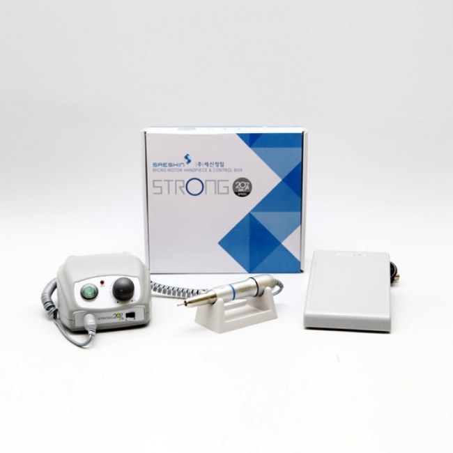 Аппарат для маникюра Strong 207A/107II (с педалью в коробке)